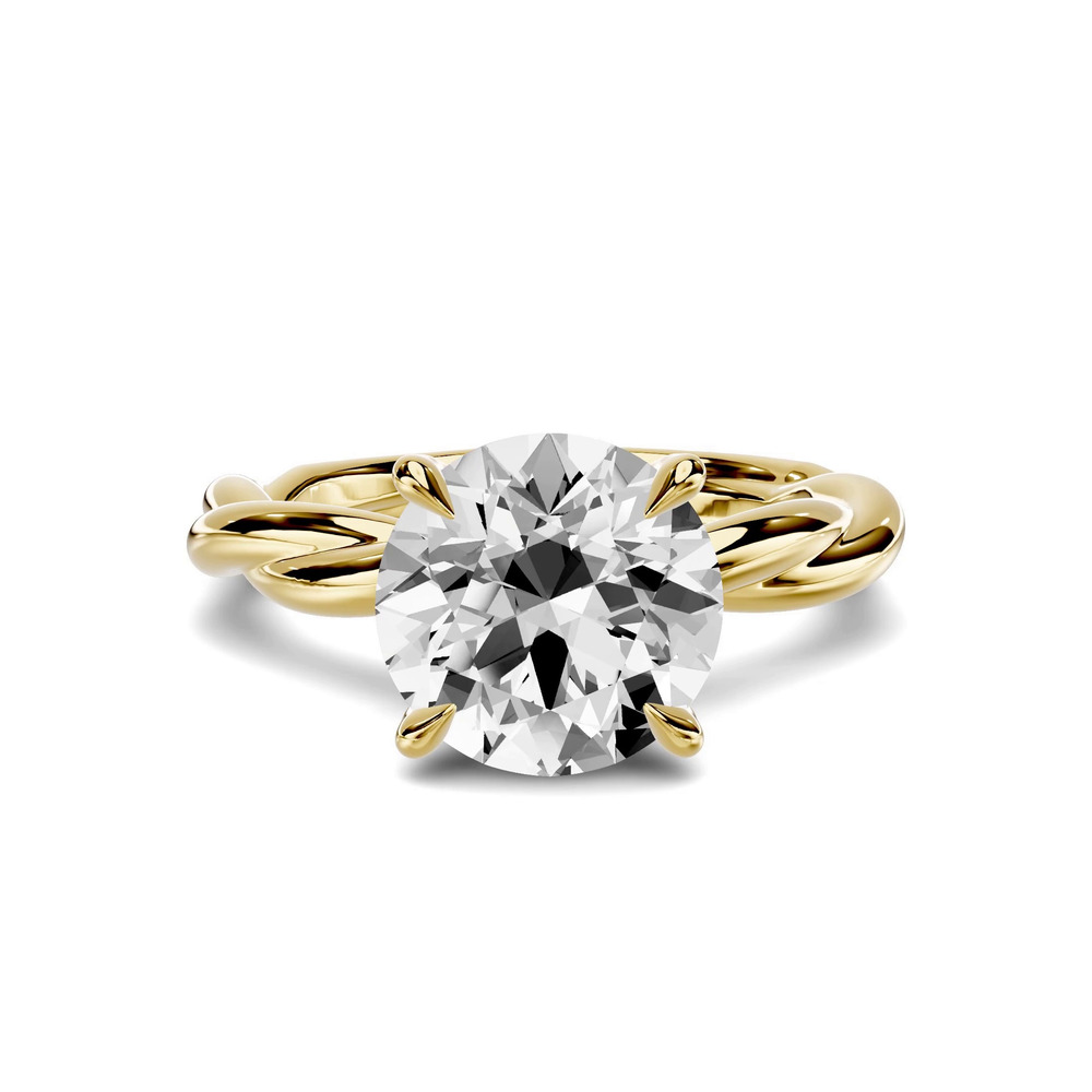 360 degree view of Riona Twist 2.50 ct. Round Lab Engagement Ring