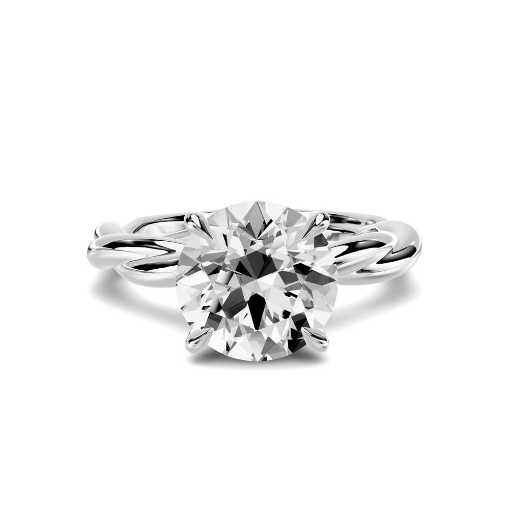 360 degree view of Riona Twist 3.00 ct. Round Lab Engagement Ring