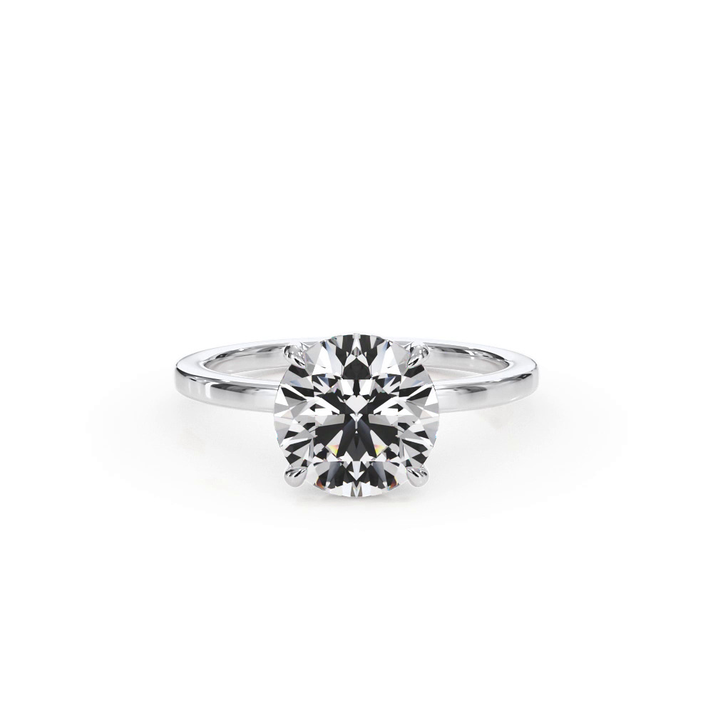 360 degree view of Bellora Solitaire 1.00 ct. Round Lab Engagement Ring