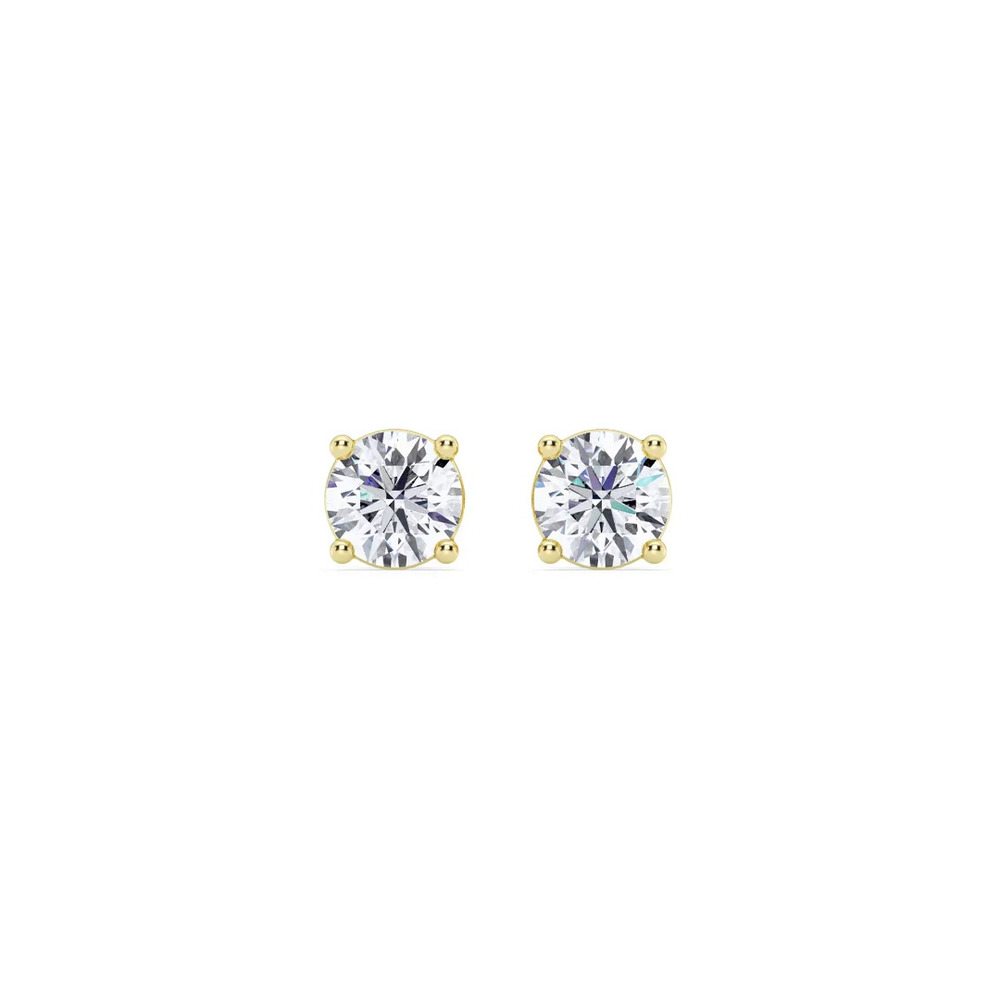 360 degree view of Diamond Stud Screw-Back Earrings (3/4 ct. tw.)