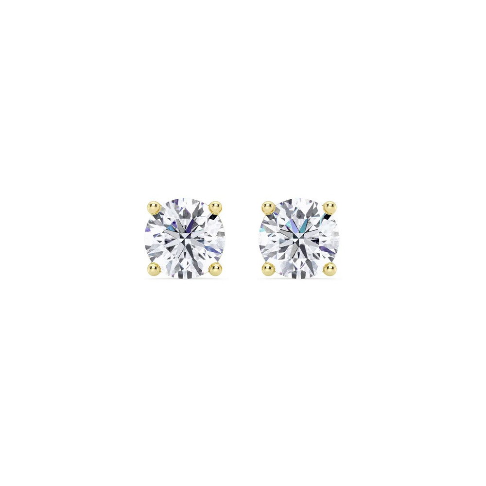360 degree view of Diamond Stud Screw-Back Earrings (1 1/2 ct. tw.)
