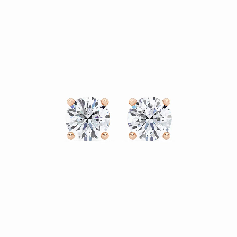 360 degree view of Diamond Stud Earrings (2 ct. tw.)