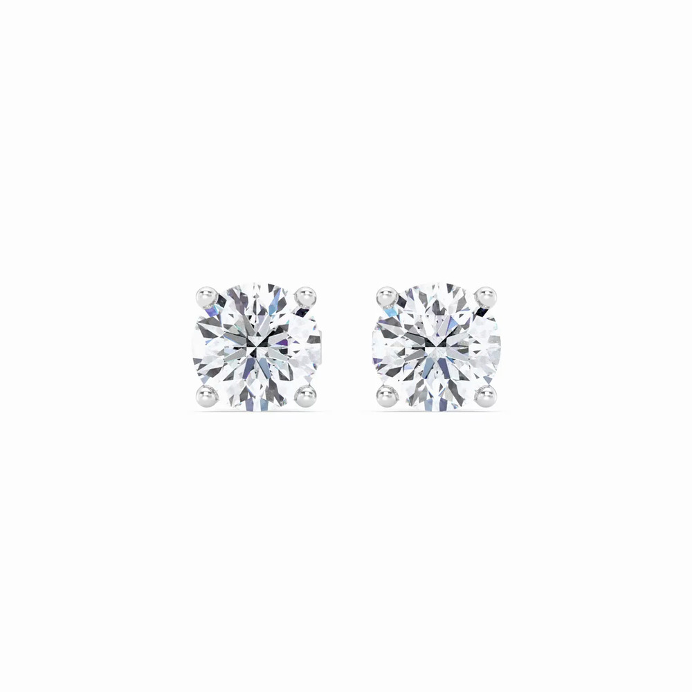 360 degree view of Diamond Stud Earrings (2 ct. tw.)