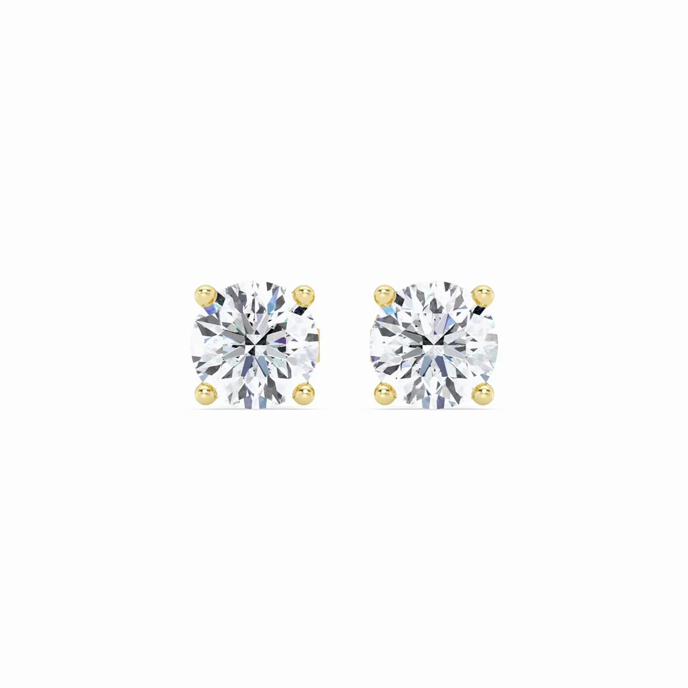 360 degree view of Diamond Stud Earrings (2 ct. tw.)
