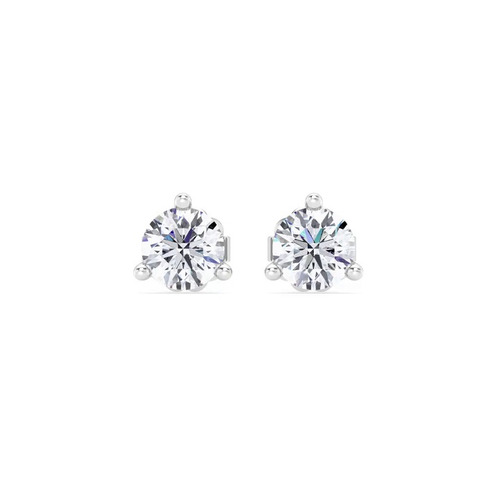 360 degree view of Three-Prong Diamond Martini Earrings (1 1/2 ct. tw.)