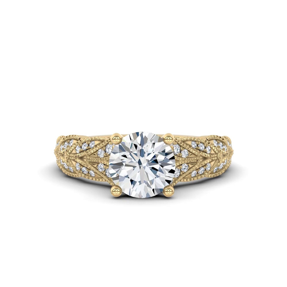 360 degree view of Decolace Lab Engagement Ring by Christian Siriano