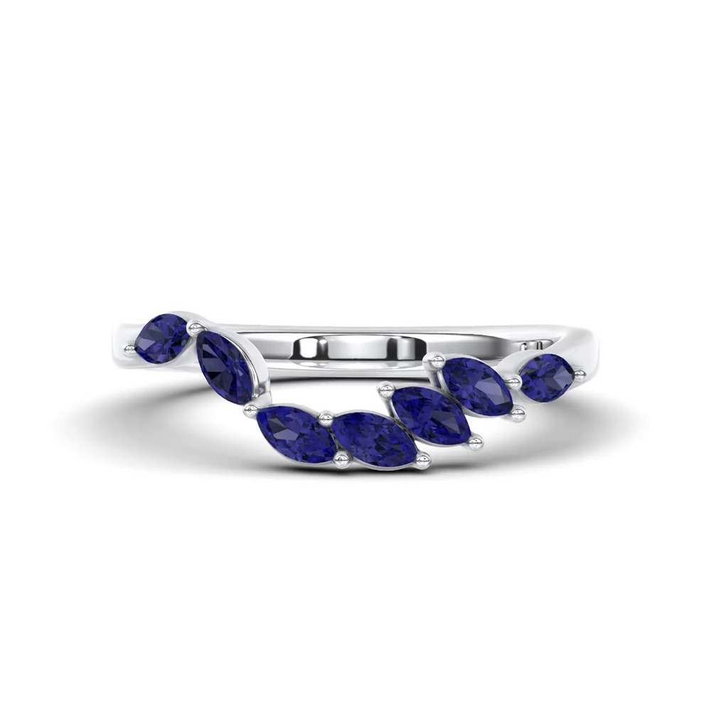 360 degree view of Envol Sapphire Contoured Lab Band by Christian Siriano