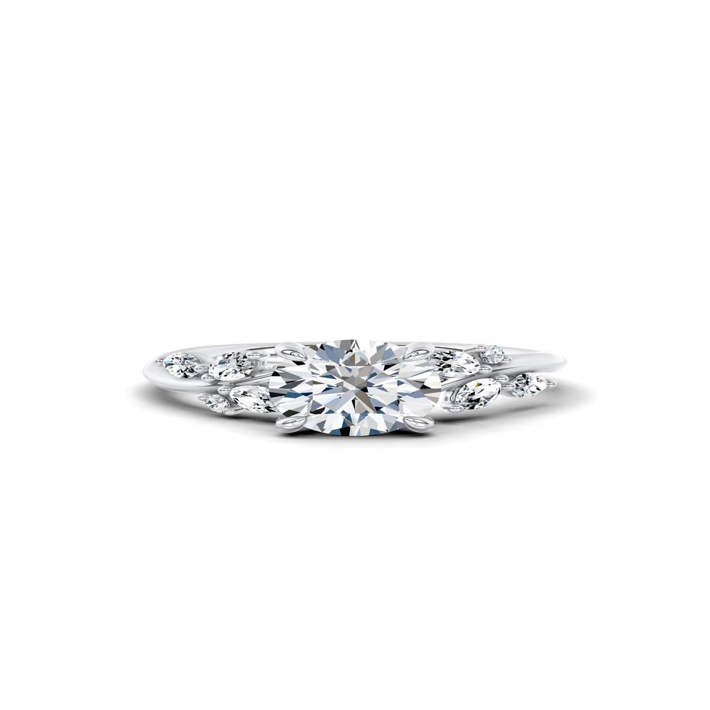 360 degree view of Lea Nature-Inspired Engagement Ring