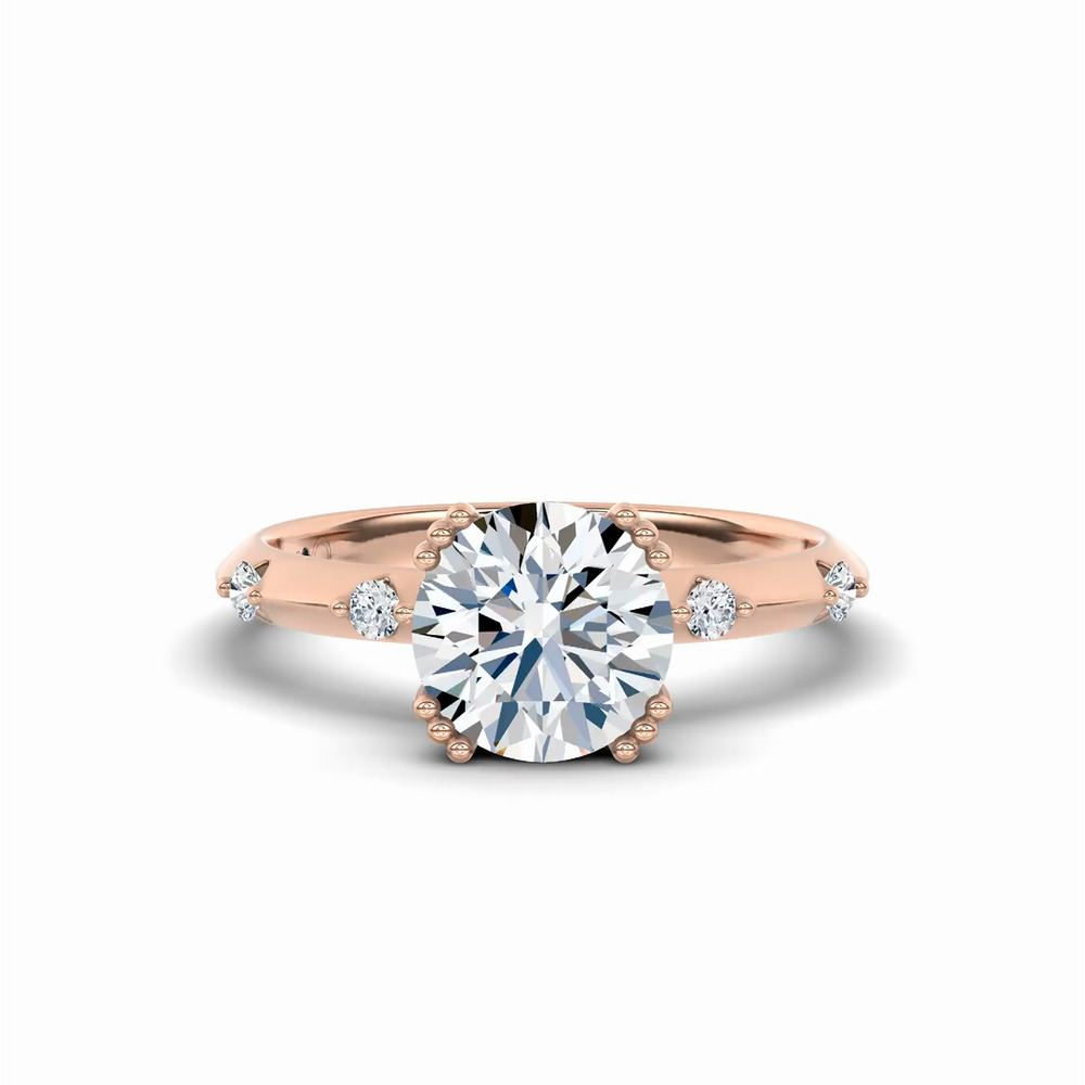 360 degree view of Opera Knife-Edge Engagement Ring by Christian Siriano