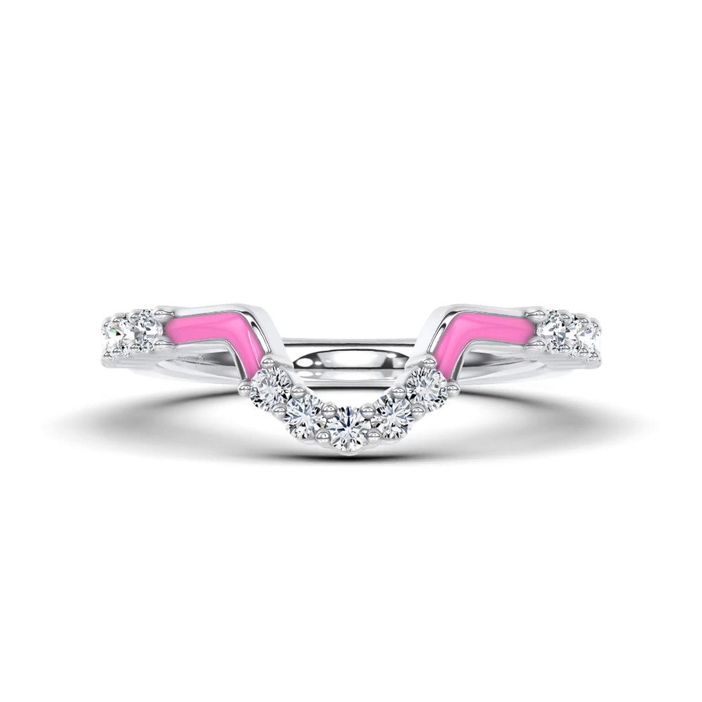 360 degree view of Rosavé Contour Band by Christian Siriano