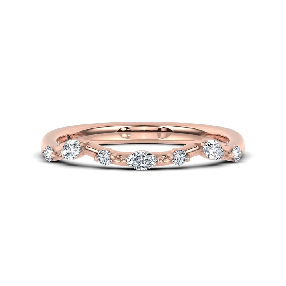 360 degree view of Jardin Valentina Mixed Shape Lab Band by Christian Siriano