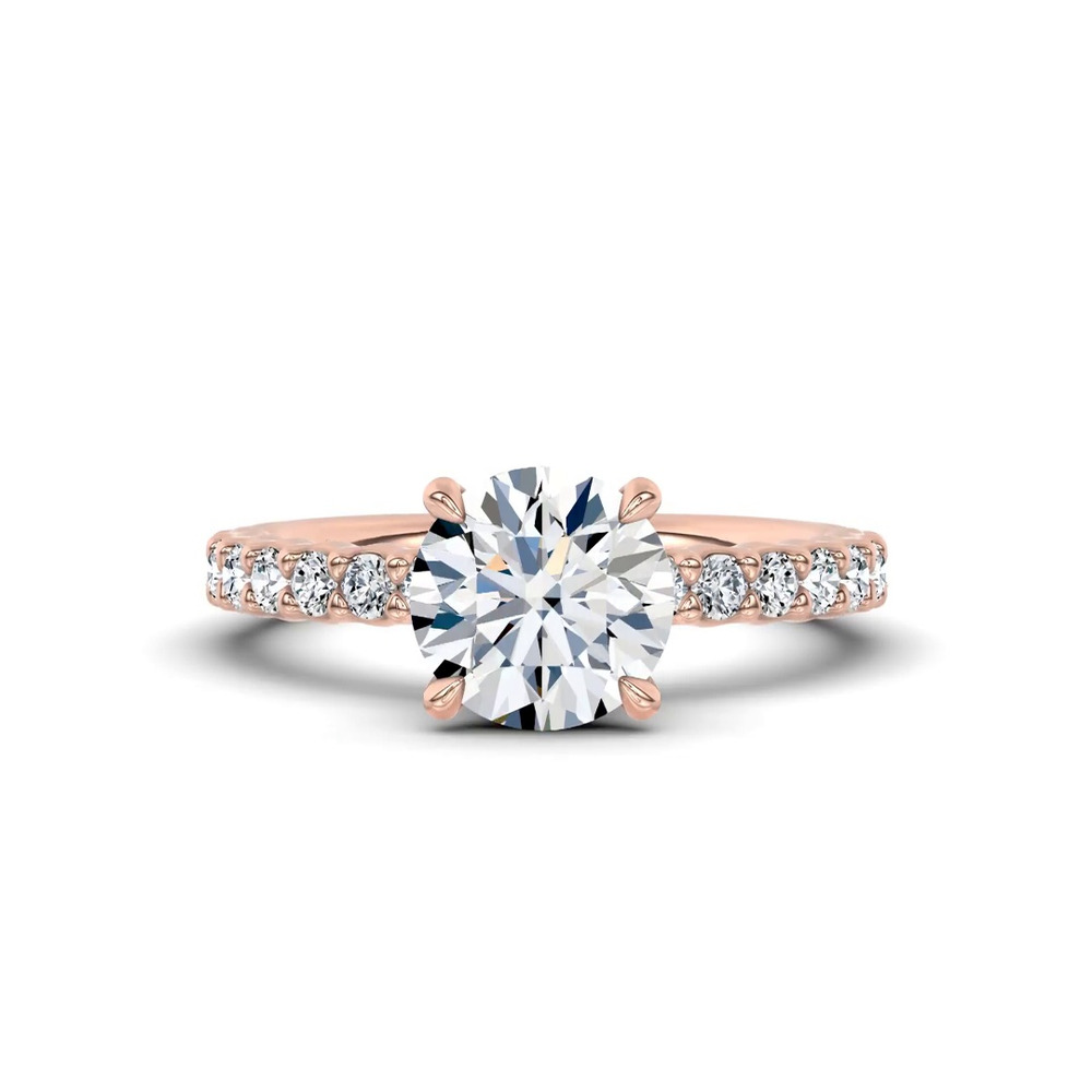 360 degree view of Fleuron Engagement Ring by Christian Siriano