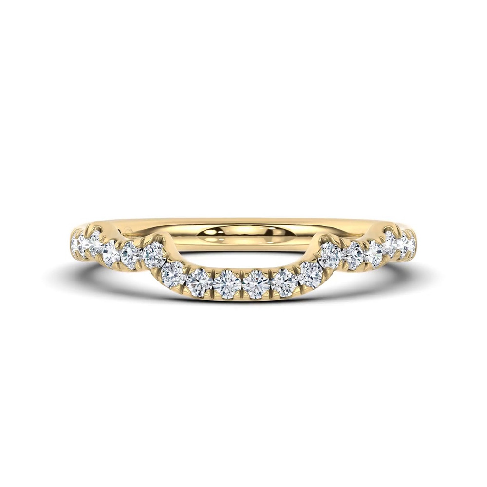 360 degree view of Valora Pavé Band by Christian Siriano