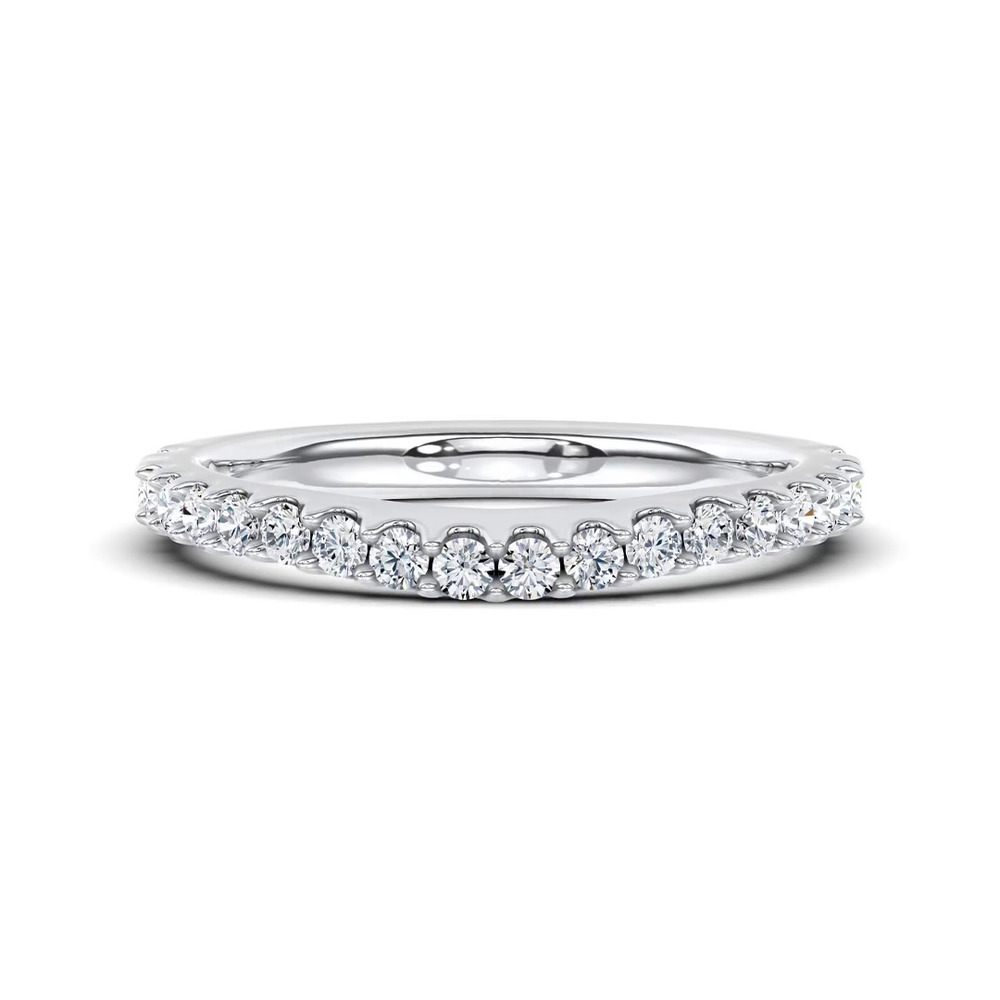360 degree view of Perelle Contour Pavé Band