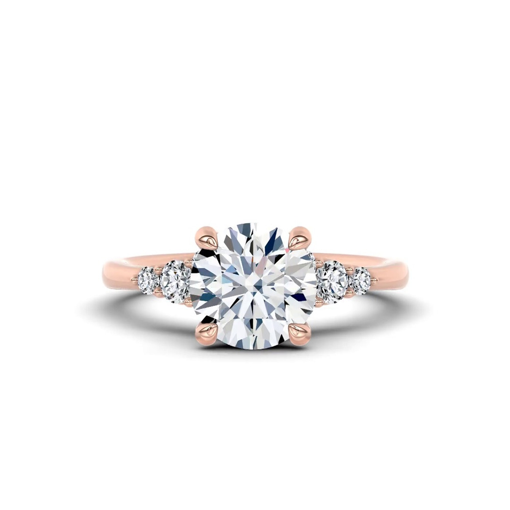 360 degree view of Glissade Lab Engagement Ring by Christian Siriano