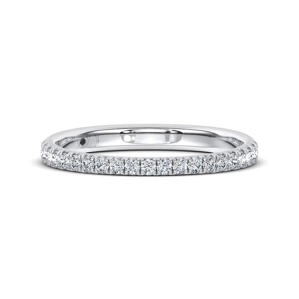 360 degree view of Unione Pavé Band by Christian Siriano