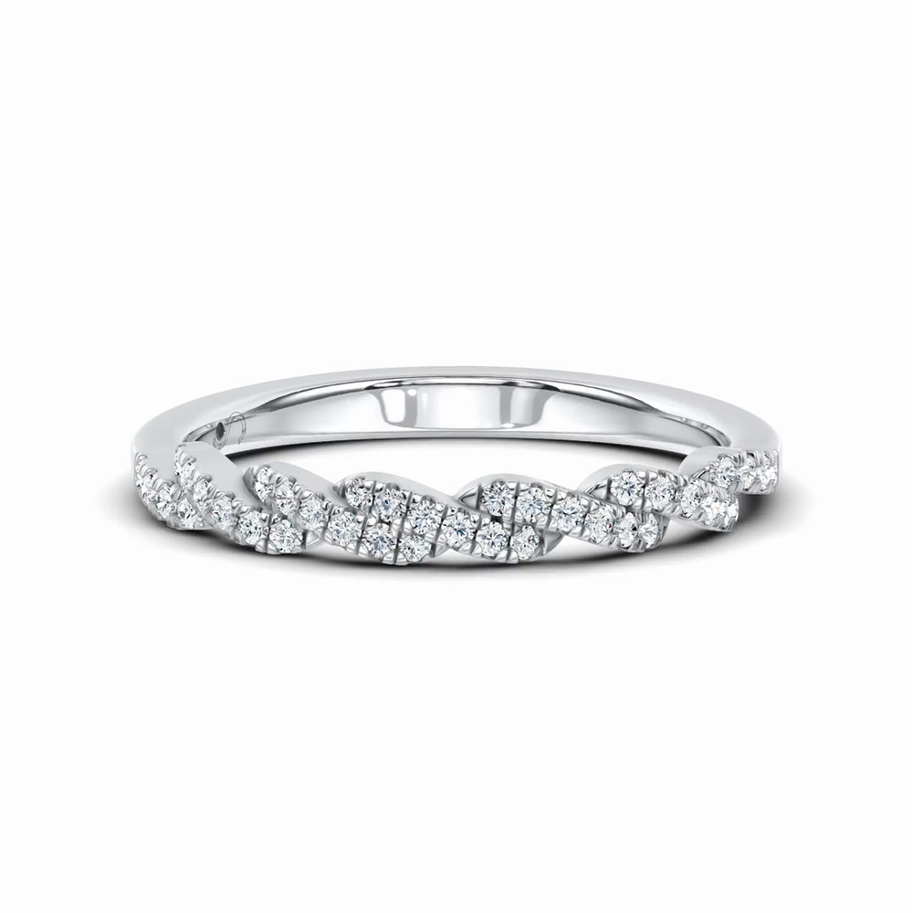 360 degree view of Pirouette Pavé Band by Christian Siriano