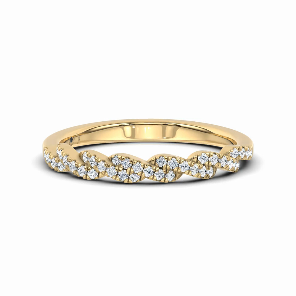 360 degree view of Pirouette Pavé Lab Band by Christian Siriano