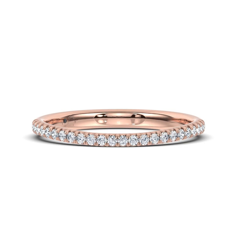 360 degree view of Unione Pavé Lab Contoured Band by Christian Siriano