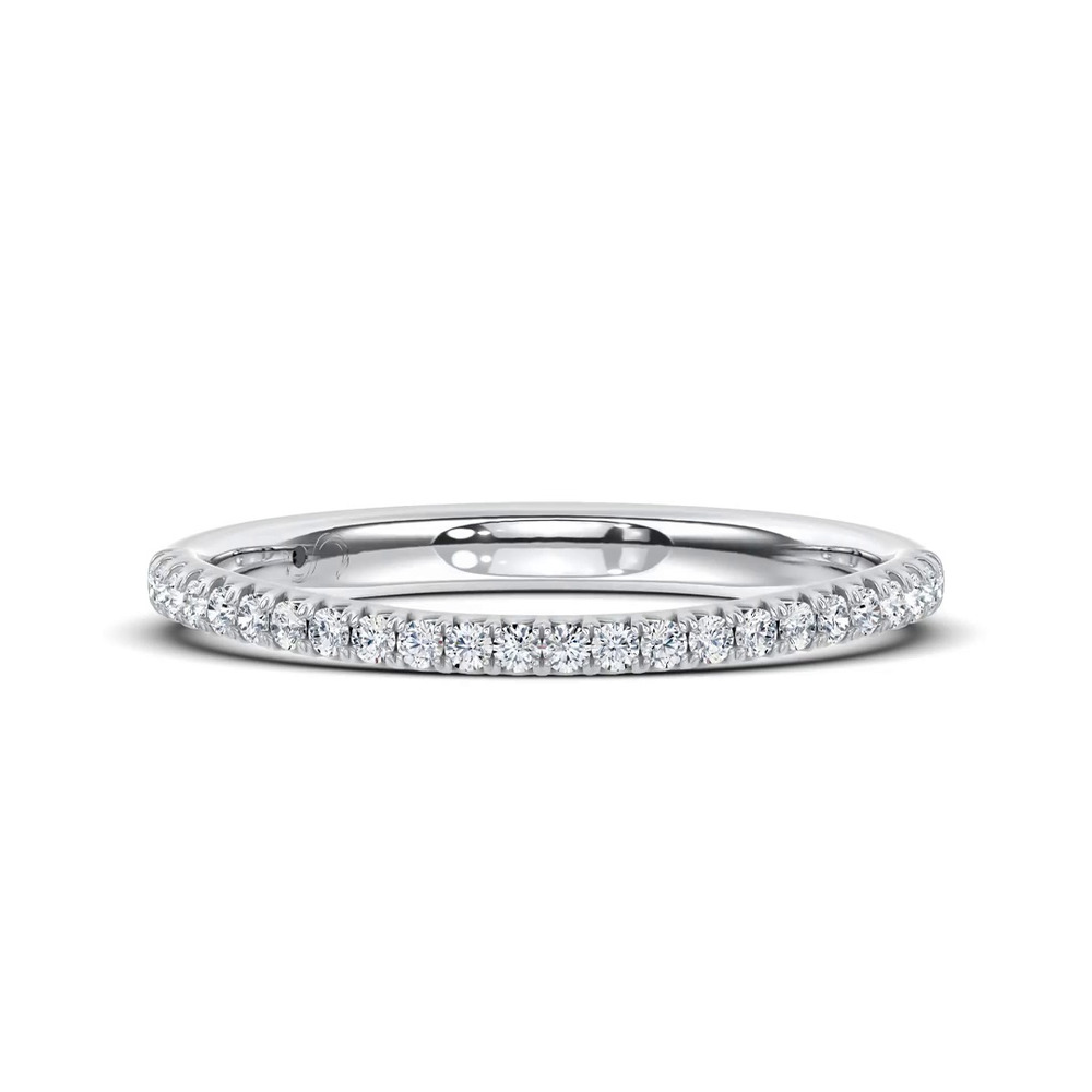 360 degree view of Unione Pavé Lab Contoured Band by Christian Siriano