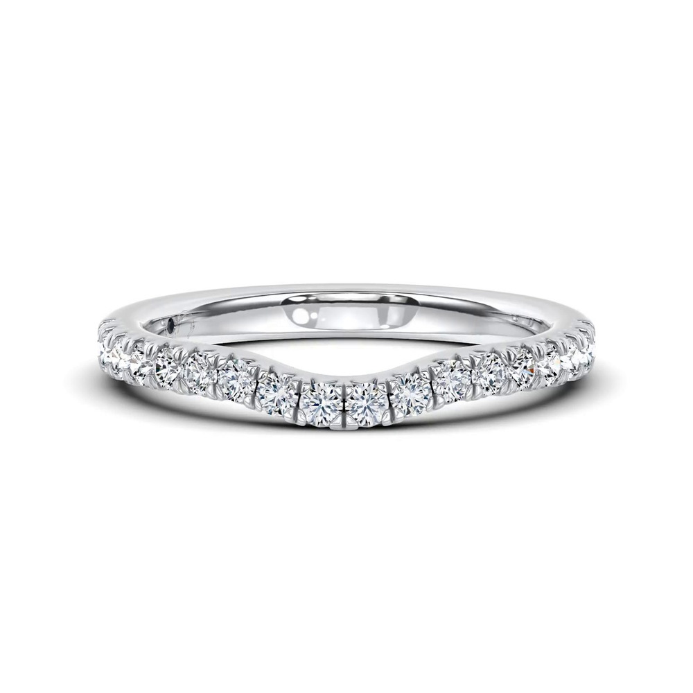 360 degree view of Vive Contoured Pavé Lab Band by Christian Siriano