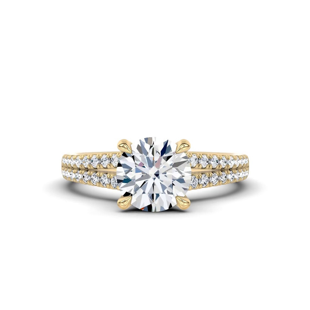 360 degree view of Mirare Lab Engagement Ring by Christian Siriano