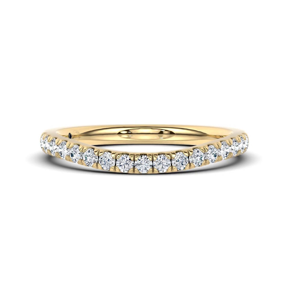 360 degree view of Lumea Contoured Pavé Lab Band by Christian Siriano