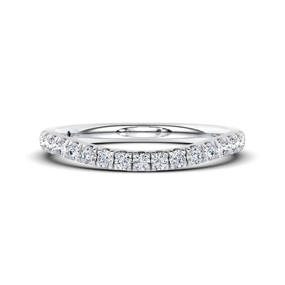 360 degree view of Lumea Contoured Pavé Lab Band by Christian Siriano