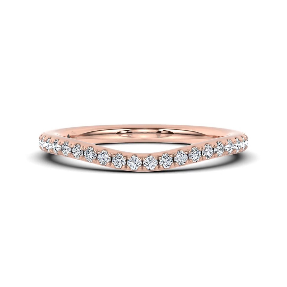 360 degree view of Classic Lab Pavé Band by Christian Siriano