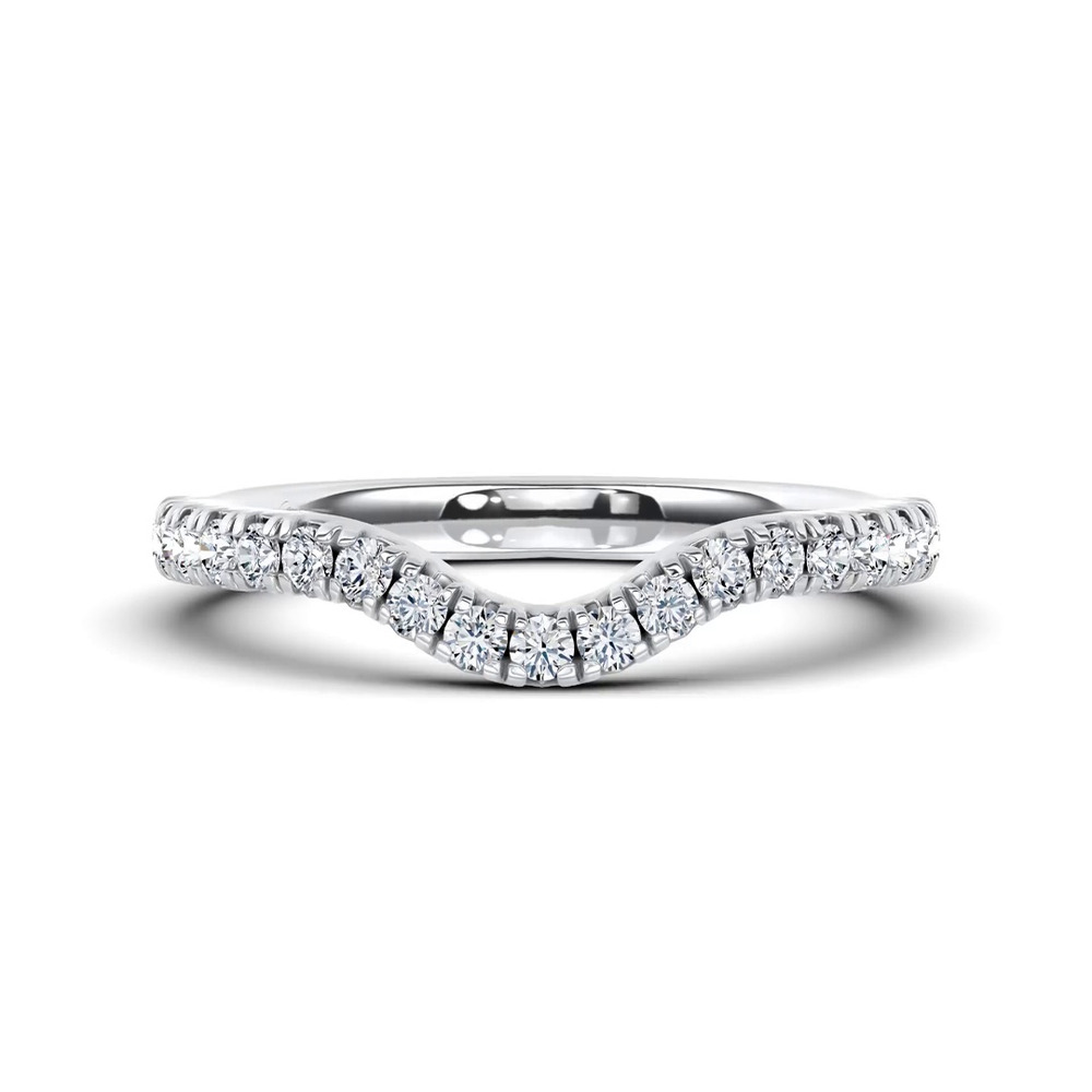360 degree view of Moonlit Veil Contour Lab Band by Christian Siriano