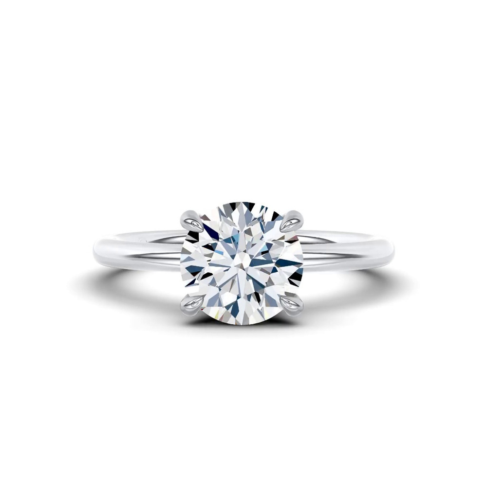 360 degree view of Moonlit Veil Lab Engagement Ring by Christian Siriano