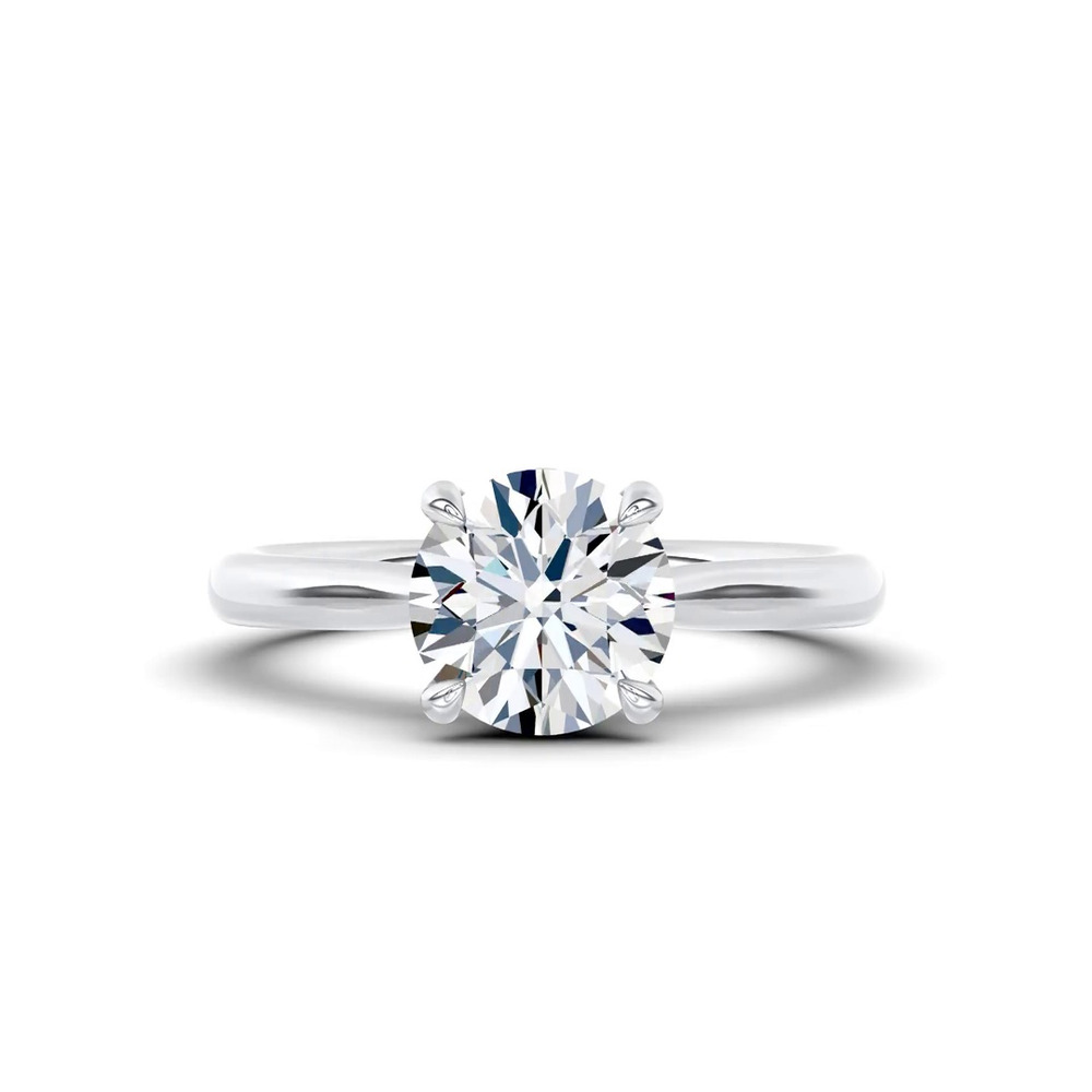 360 degree view of Floria Petal Lab Engagement Ring by Christian Siriano