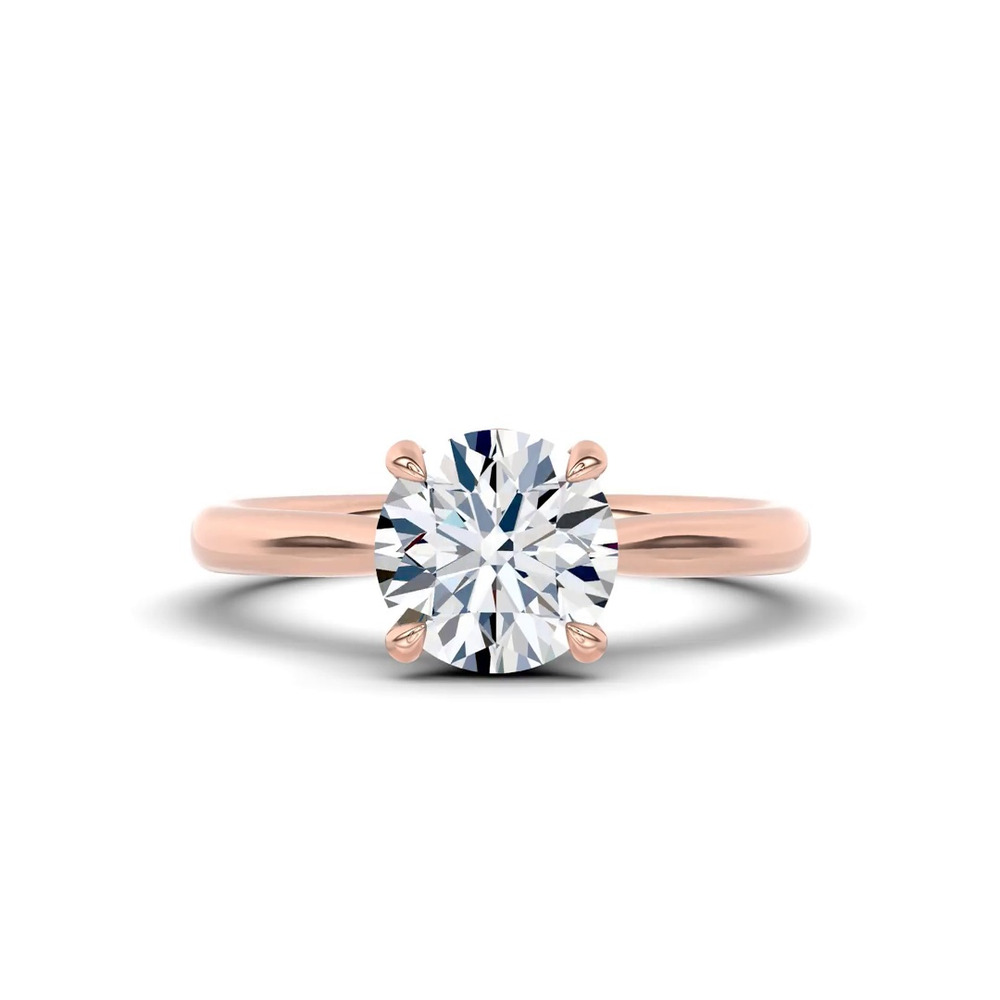 360 degree view of Floria Petal Lab Engagement Ring by Christian Siriano