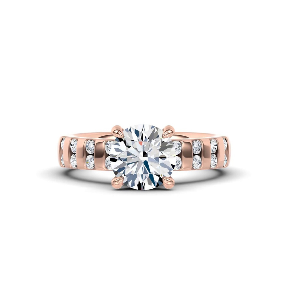 360 degree view of Colonnade Lab Engagement Ring by Christian Siriano