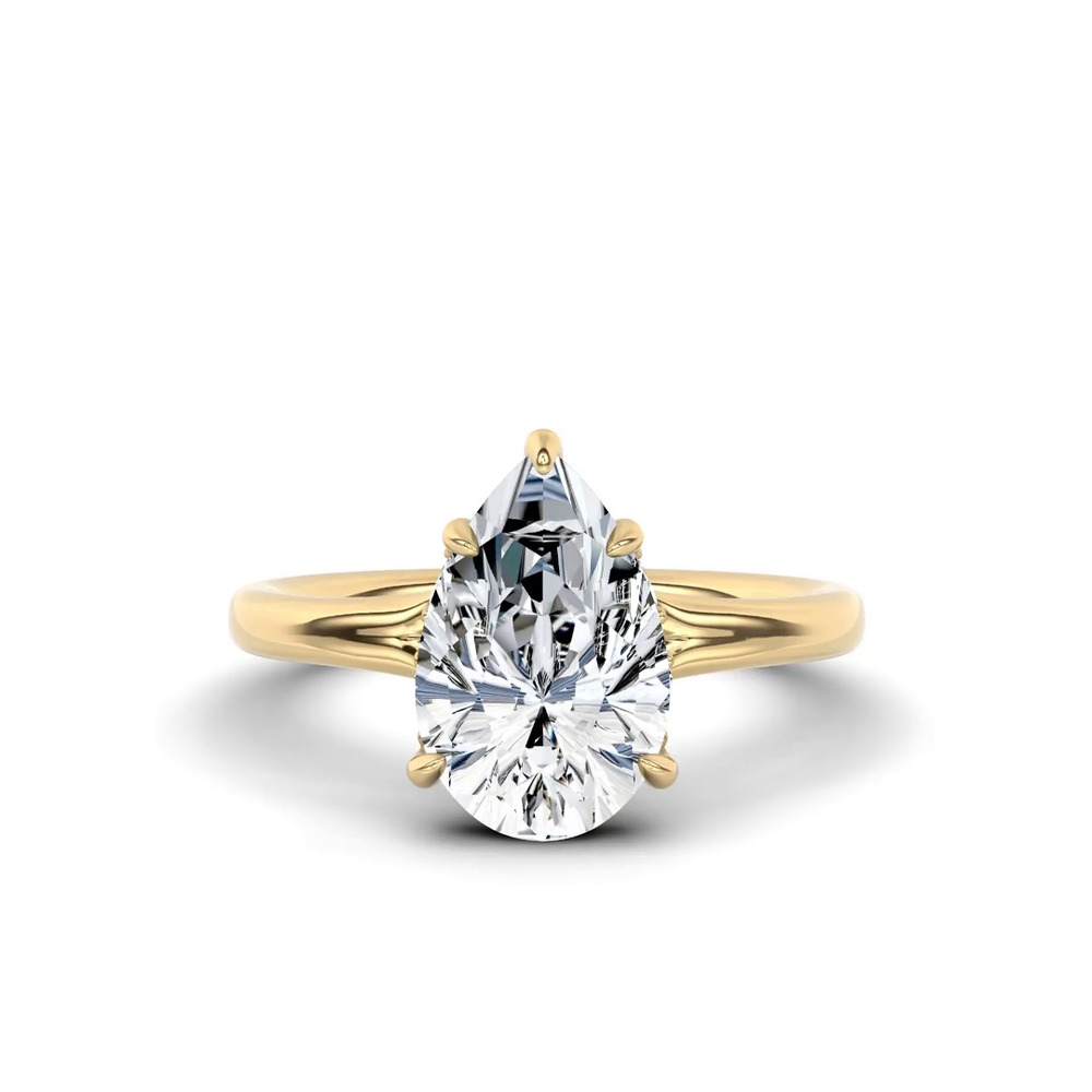 360 degree view of Marcelle Lab Diamond Accent Hidden Halo Engagement Ring