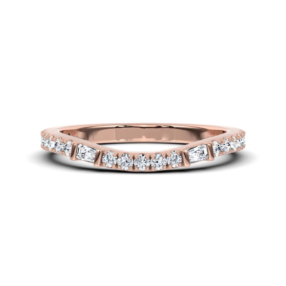 360 degree view of Celestine Baguette Lab Band by Christian Siriano
