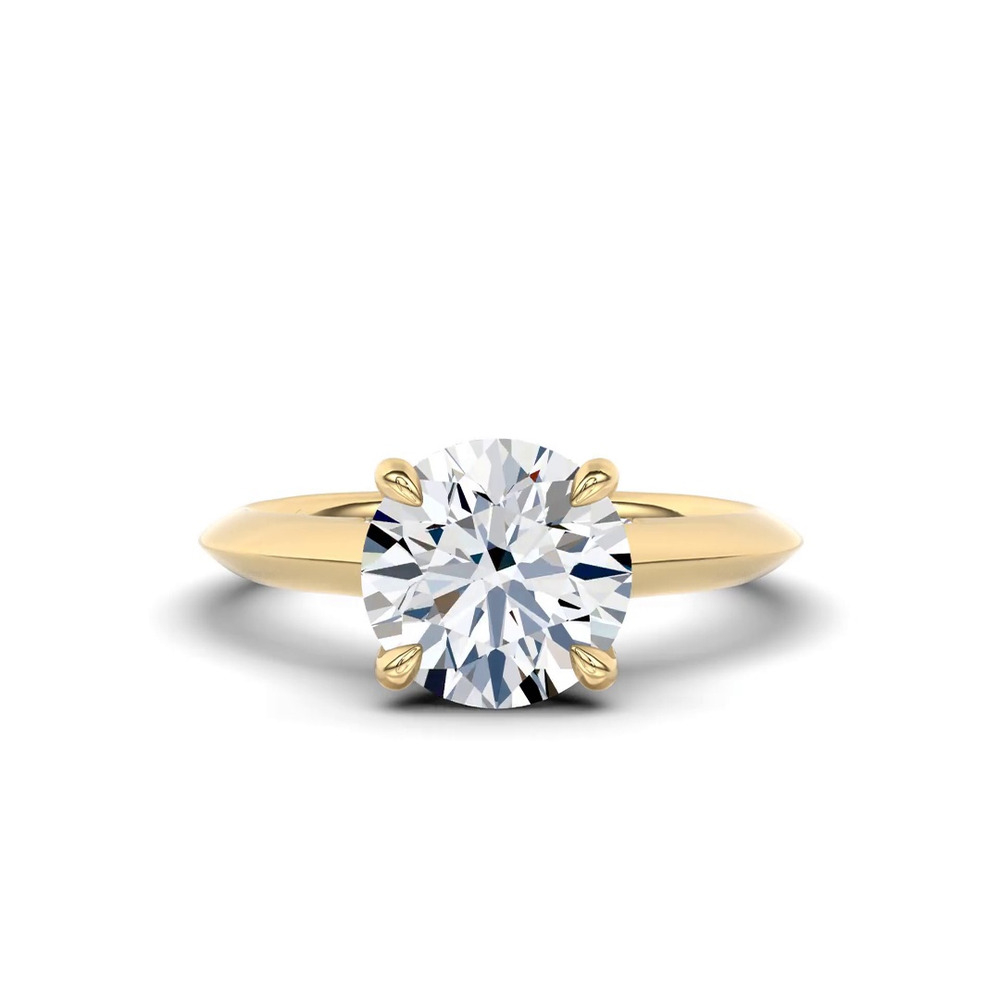 360 degree view of Avant Knife-Edge Engagement Ring by Christian Siriano