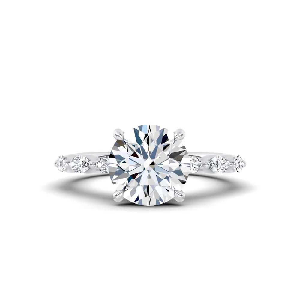 360 degree view of Virelia Engagement Ring by Christian Siriano