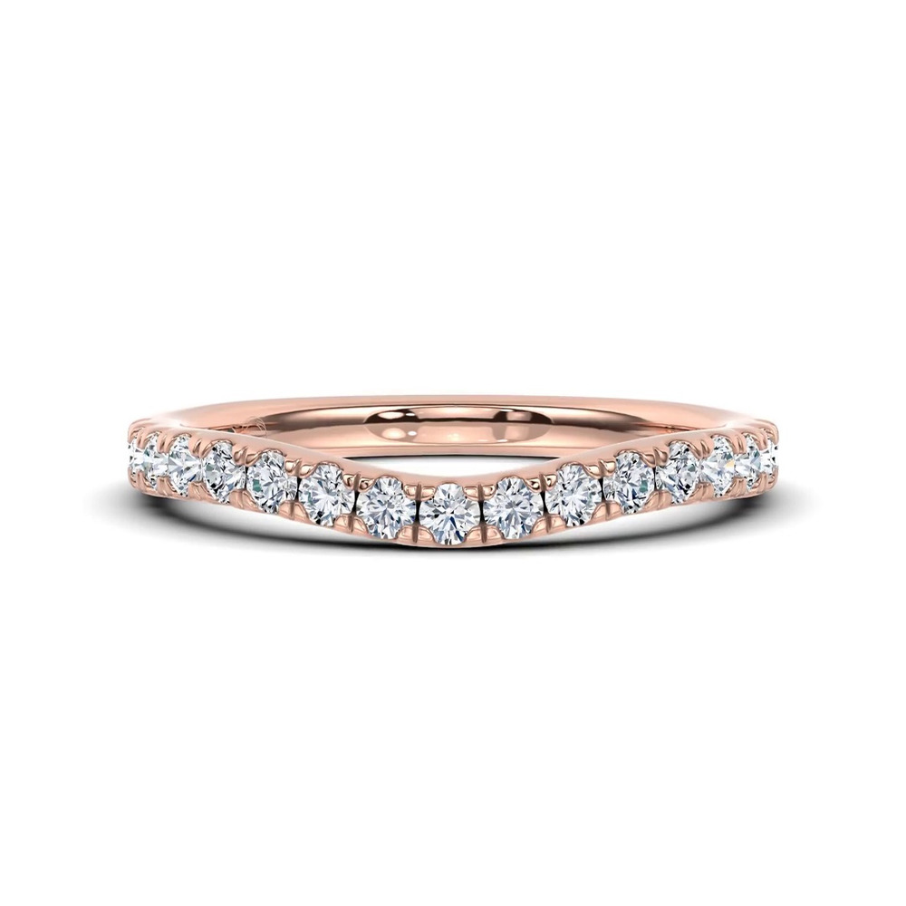 360 degree view of Ondina Contoured Pavé Lab Band by Christian Siriano