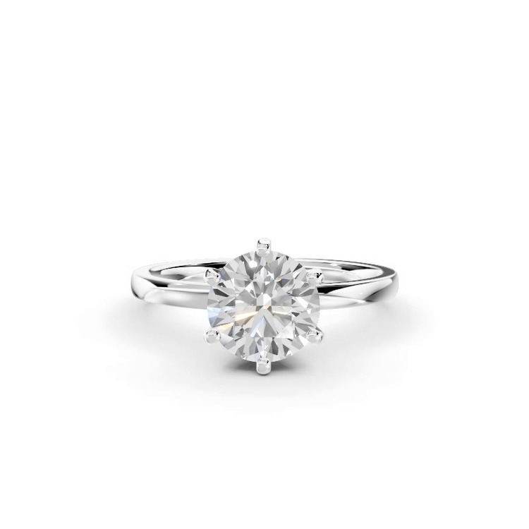 360 degree view of Boda Six-Prong Comfort-Fit Engagement Ring (1.5mm)