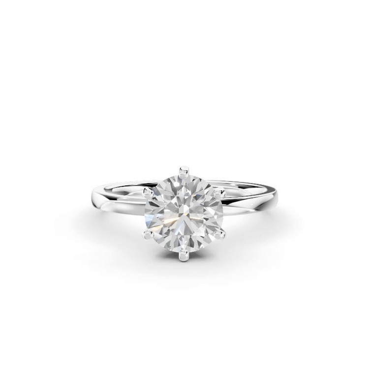 360 degree view of Boda Six-Prong Comfort-Fit Engagement Ring (1.5mm)