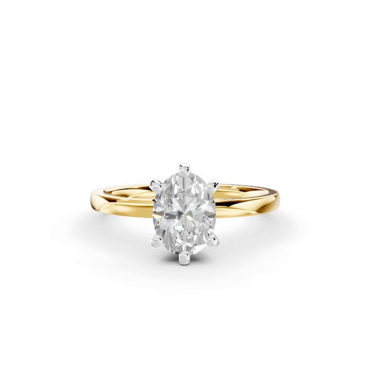 360 degree view of Boda Six-Prong Comfort-Fit Engagement Ring (1.5mm)