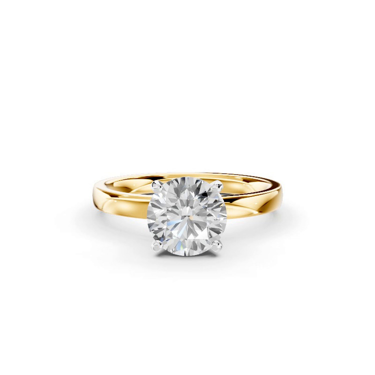 360 degree view of Linda Comfort-Fit Engagement Ring (2mm)