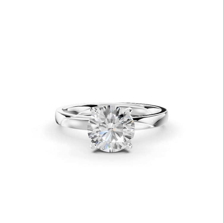 360 degree view of Linda Comfort-Fit Engagement Ring (2mm)