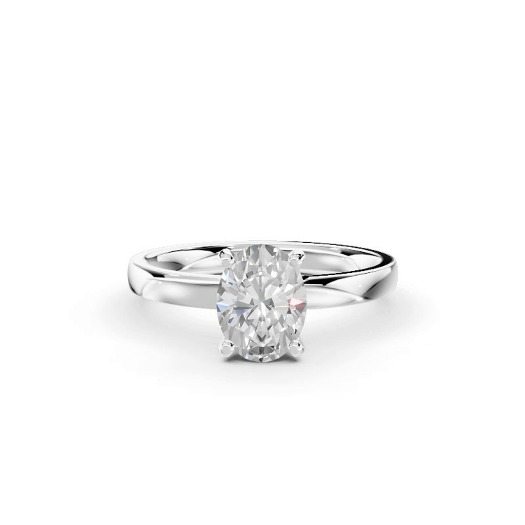 360 degree view of Linda Comfort-Fit Engagement Ring (2mm)