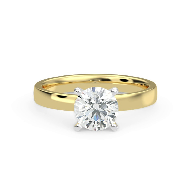 360 degree view of Linda Comfort-Fit Engagement Ring (2.5mm)
