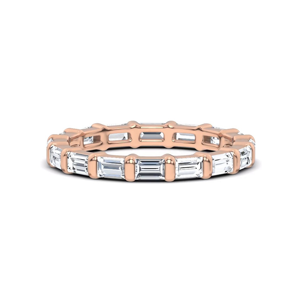 360 degree view of Baguette Diamond Eternity Band (1.00 ct. tw.)