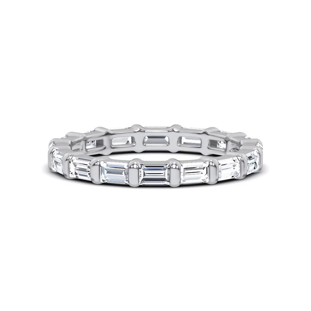 360 degree view of Baguette Lab Diamond Eternity Band (1.00 ct. tw.)