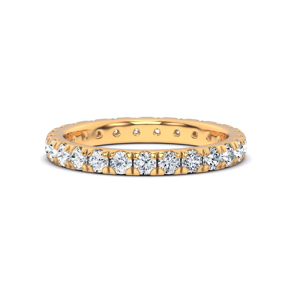 360 degree view of Everyday Pavé Eternity Lab Band (1.0 ct. tw.)