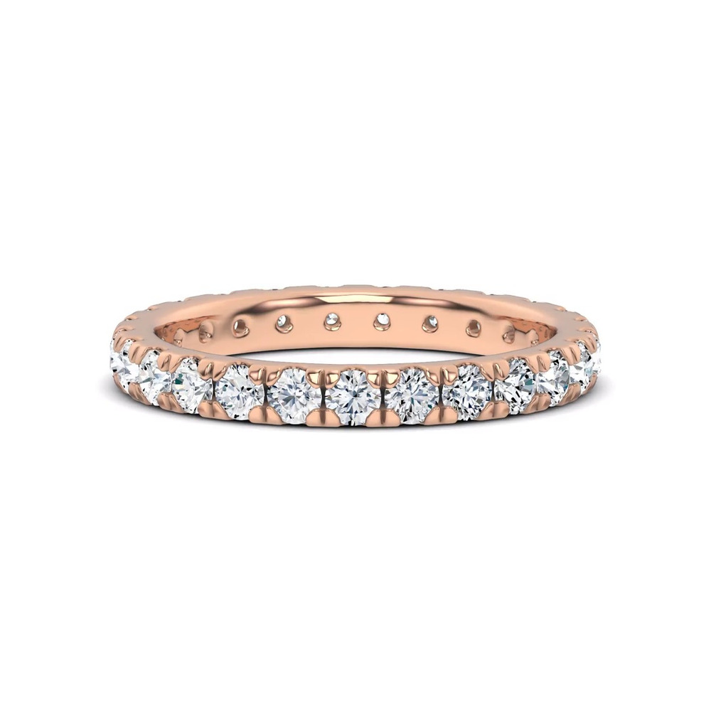 360 degree view of Everyday Pavé Eternity Lab Band (1.0 ct. tw.)